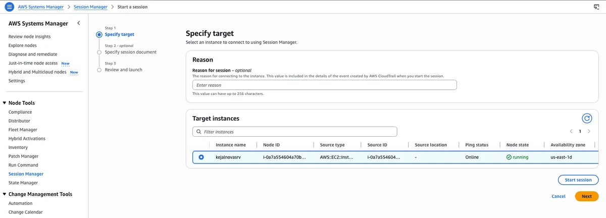 AWS Systems Manager Session Manager Comparison